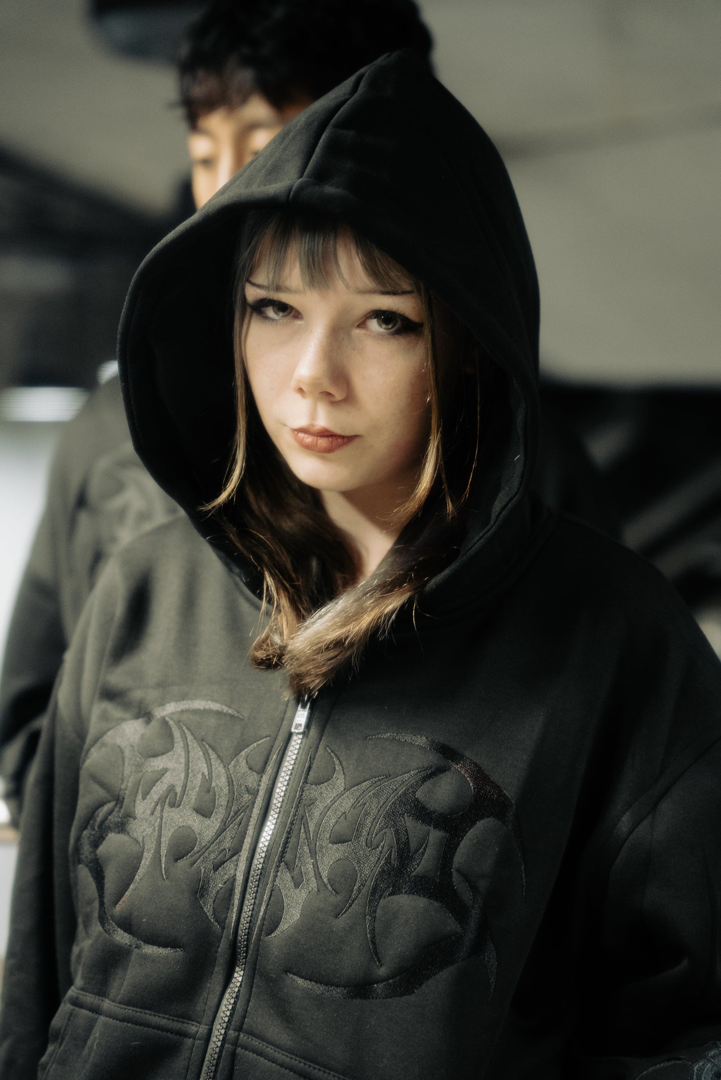 Reincarnate V2 Black Zipup