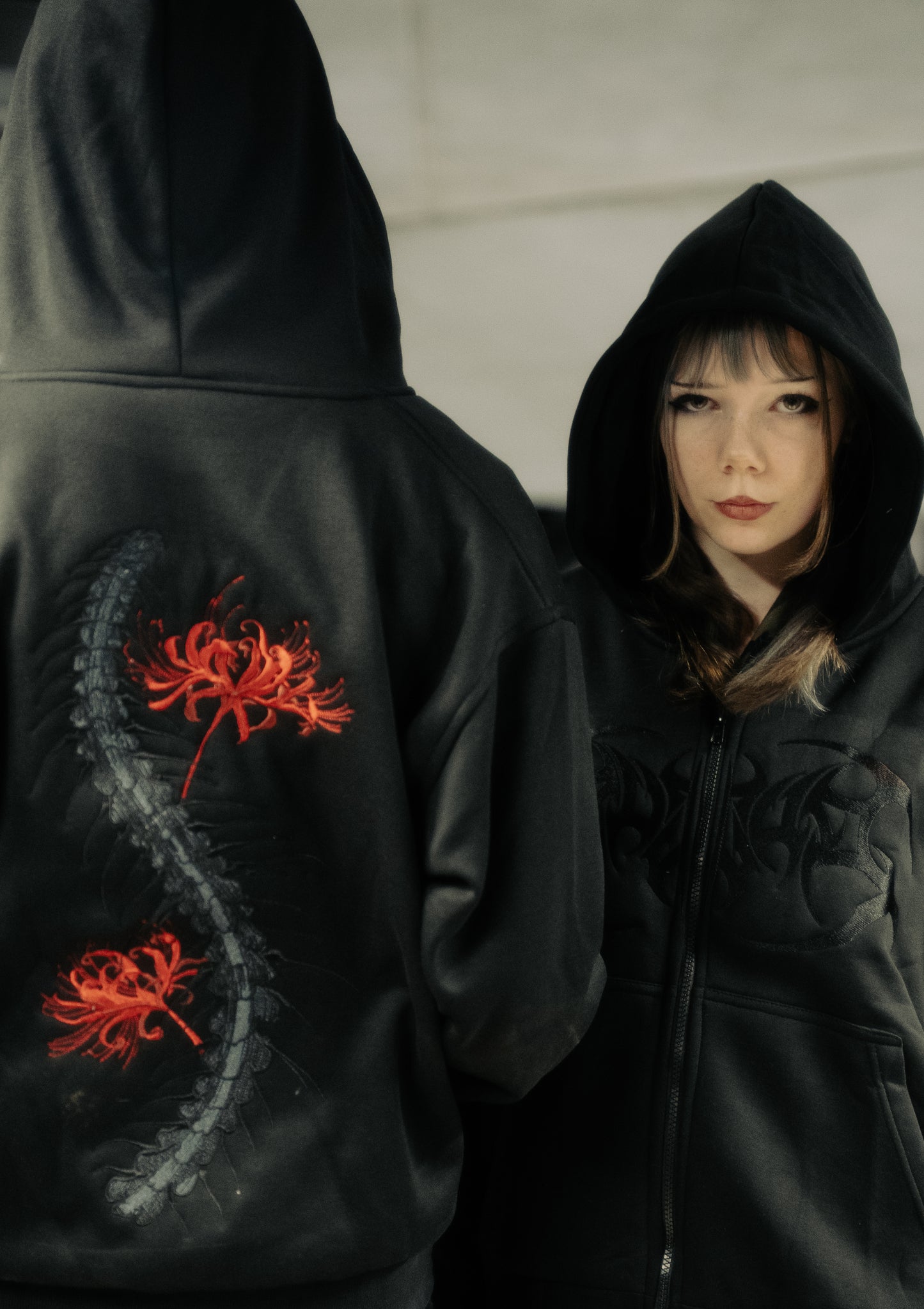 Reincarnate V2 Black Zipup